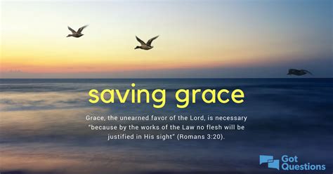 Saving Grace Meaning