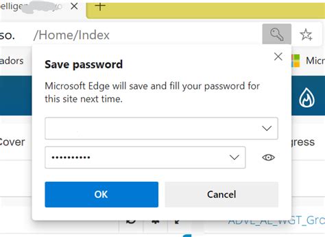 saving passwords as credentials - Microsoft Community