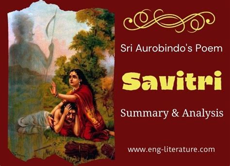 Read Savitri A Summary Of Sri Aurobindos Epic Poem 