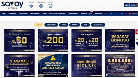 savoy betting canlı maçizle