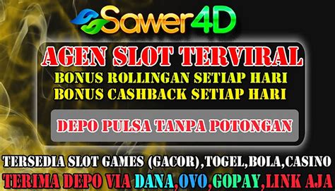 SAWER4D PLAY | Situs Slot Gacor Hari ini Tergabung Server Slot777