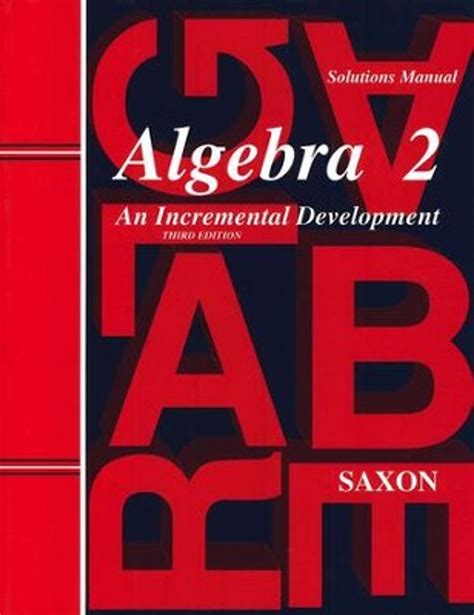 saxon algebra 2