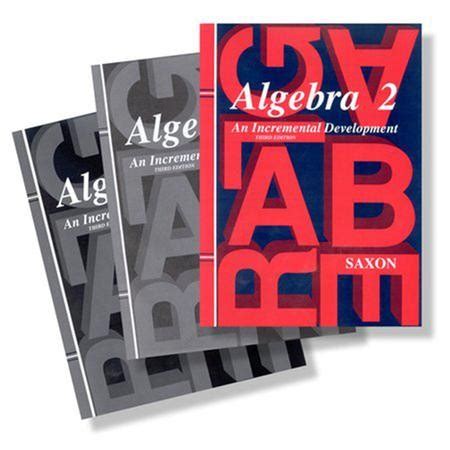 saxon algebra 2 3rd edition