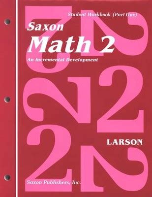 Saxon Math 2 Student Work Kit Amp Fact Saxon Math 2 Worksheets - Saxon Math 2 Worksheets