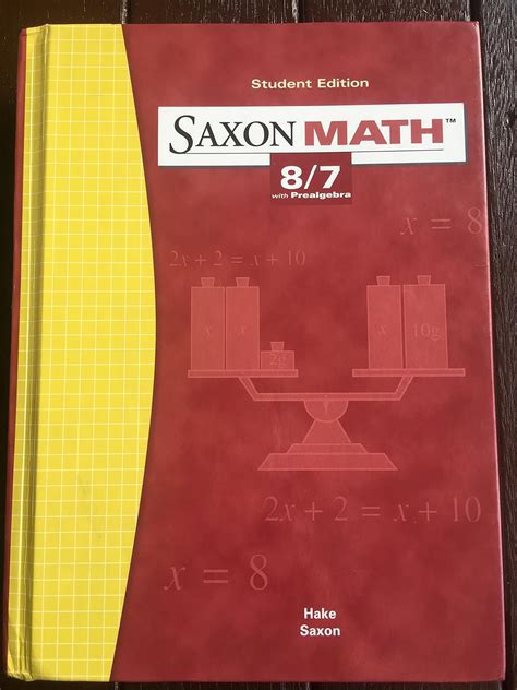 Saxon Math 8 7 Answer Key