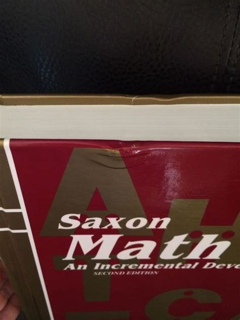 Saxon Math 87 An Incremental Development Second Edition