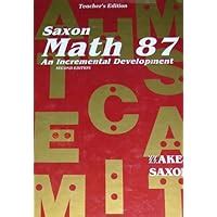 saxon math 87 an incremental development second edition