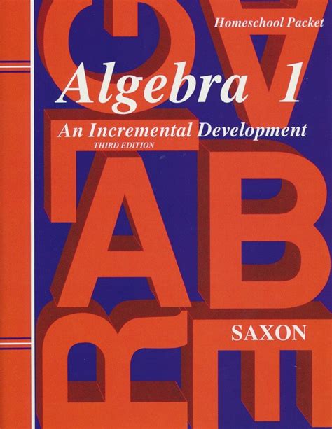 Saxon Math Algebra 1 Answer Key