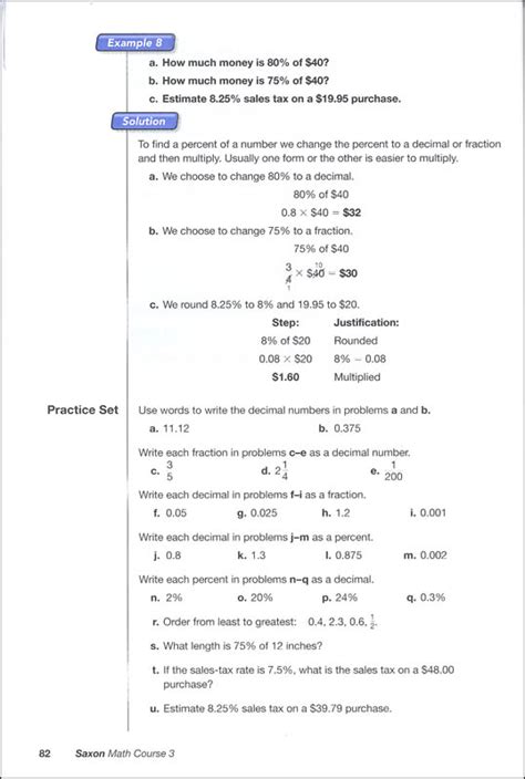 Saxon Math Course 2 Final