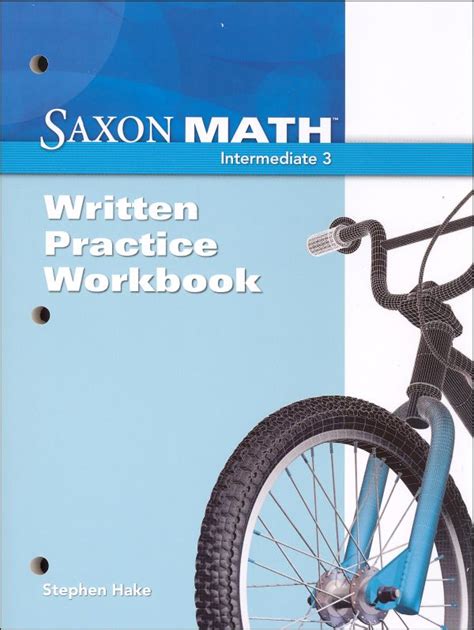 Saxon Math Intermediate 3 Written Practice Workbook 1st Edition