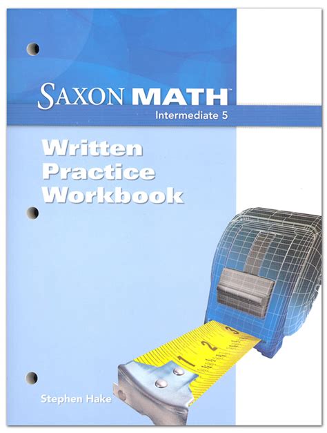saxon math intermediate 5 4 teacher manual