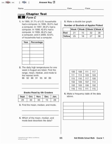 Saxon Math Test Answers