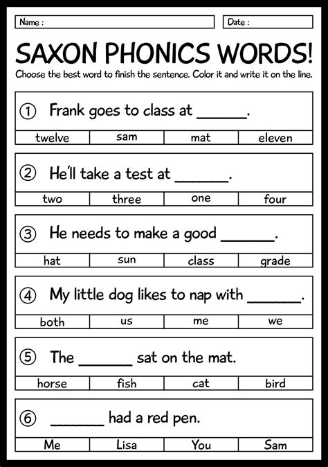 saxon phonics lessons first grade