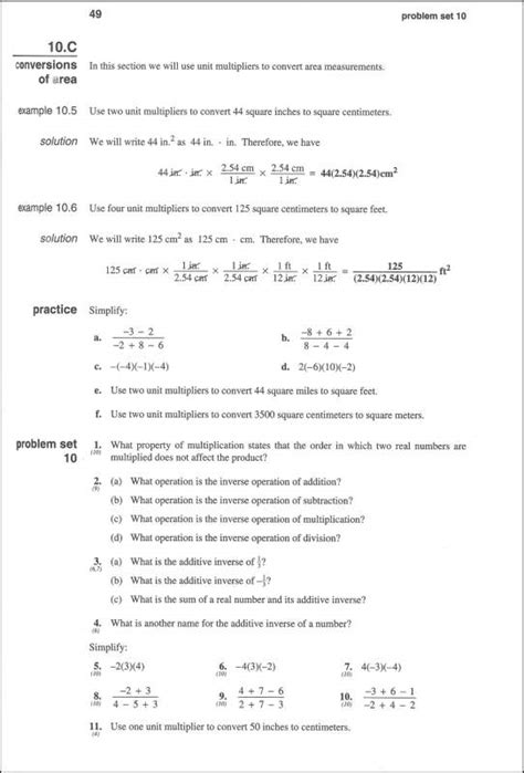 Read Saxon Algebra 1 Practice Answers 