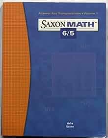 Full Download Saxon Math 6 5 Answer Key 