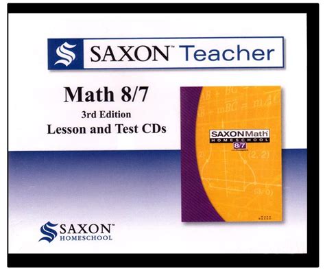 Read Saxon Math 87 Third Edition 