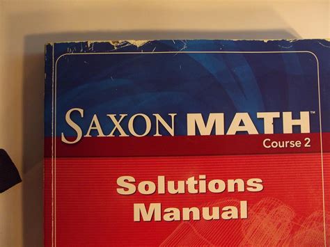 Read Saxon Math Course 2 Solution Manual 