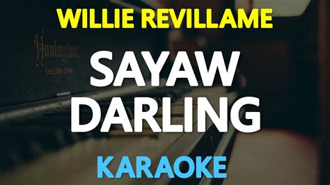 sayaw darling karaoke s