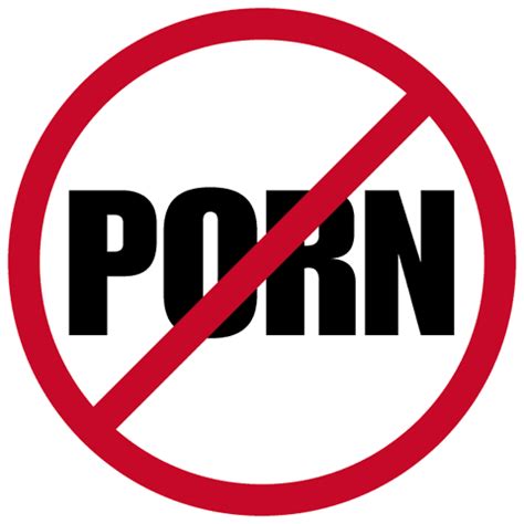 Saying no porn
