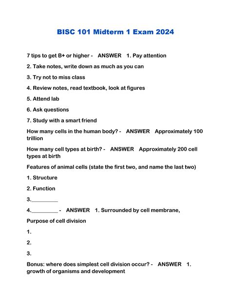 sb 101 midterm exam