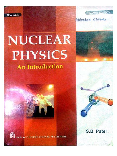 Sb Patel Nuclear Physics