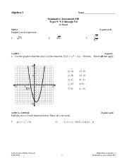 sbac algebra 1 summative assessment california
