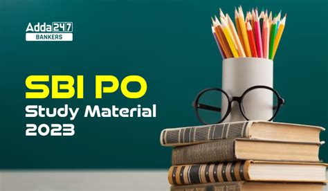 Sbi Po Study Material
