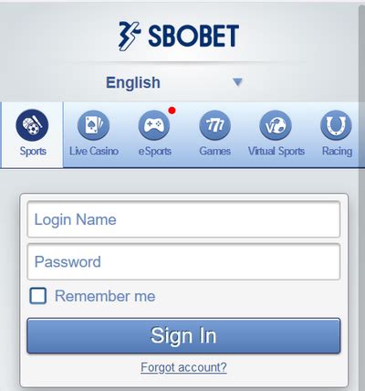 SBOBET COM - Www sbobet com login