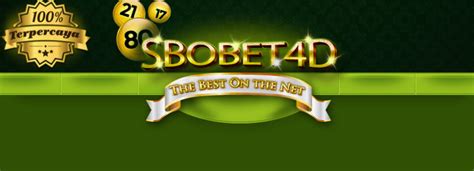 SBOBET4D 🫠 SBOBET4D ⚔️ Agen SBO Resmi #1 Indonesia