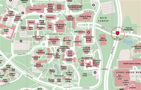 Sbu Campus Map