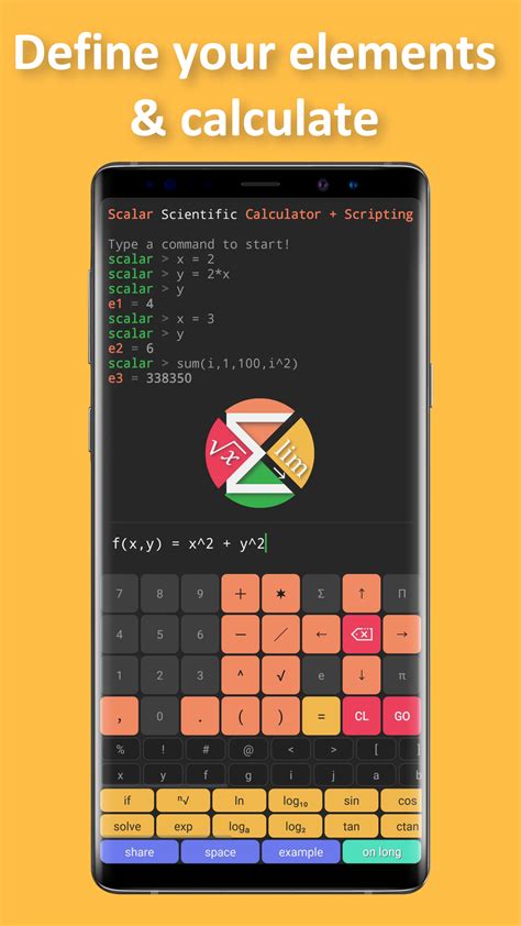 Scalar Calculator