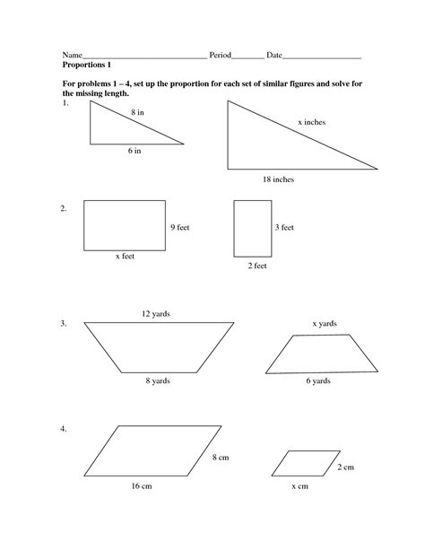 Scale Factor Worksheets Free Online Math Worksheet Pdfs Scale Factor Worksheet With Answers - Scale Factor Worksheet With Answers