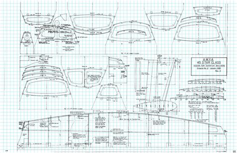 scale model boat plans