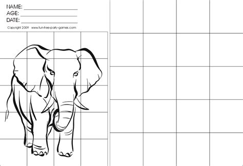 Full Download Scale Drawings For Kids Using Grid Paper 