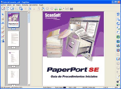 scansoft paperport 11 se brother control