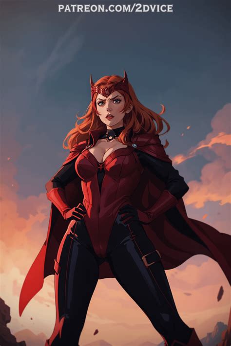 scarlet witch porm