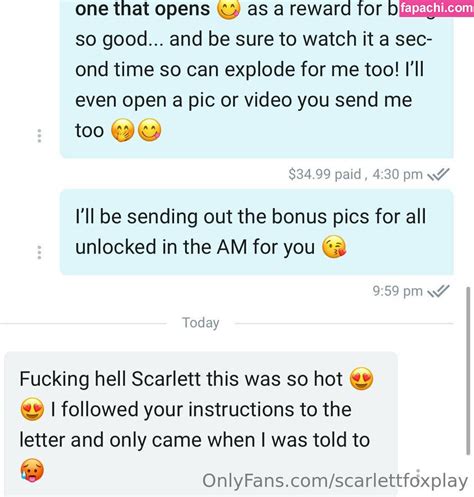 Scarlettfoxplay Onlyfans Leak