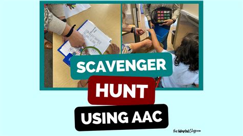 Scavenger Hunts With Aac The Adapted Classroom Science Scavenger Hunts - Science Scavenger Hunts