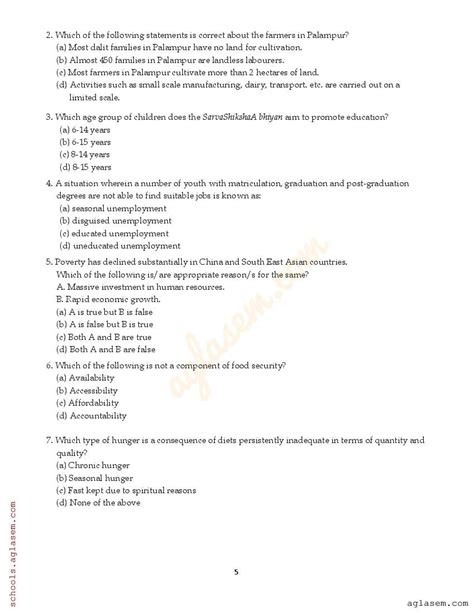 Read Online Scert Question Paper For Class 9 