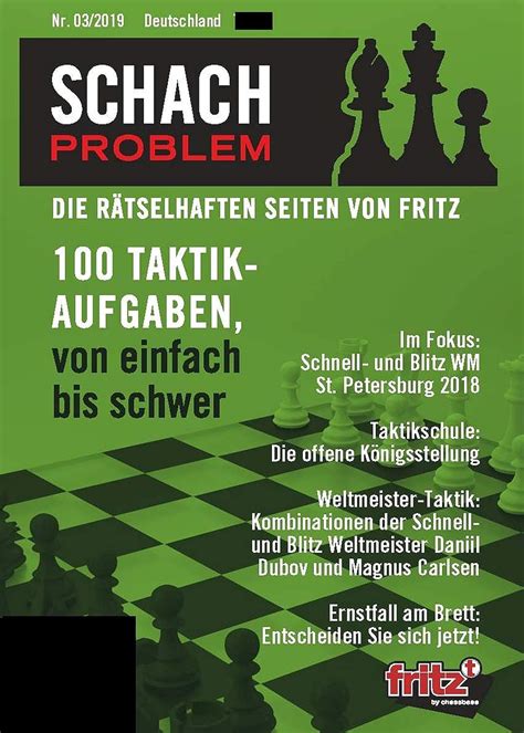 Schach Problem Heft 03 2019 Die Ratselhaften Seit