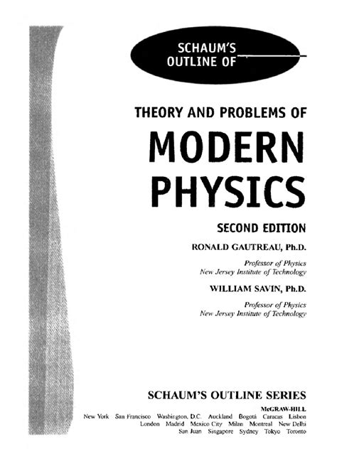 schamus outlines modern physics