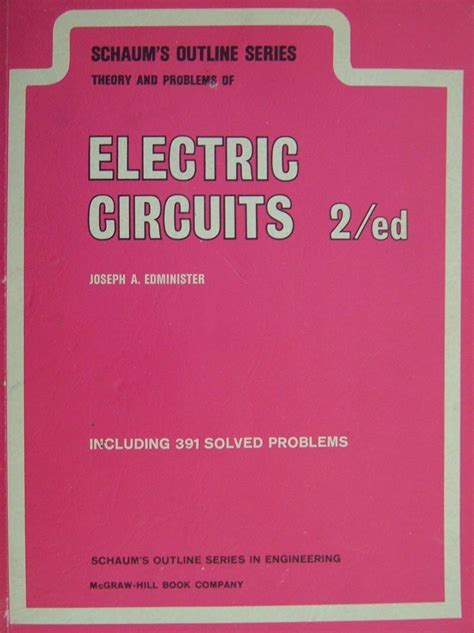 Schaum Outlines Electric Circuits Solution Manual