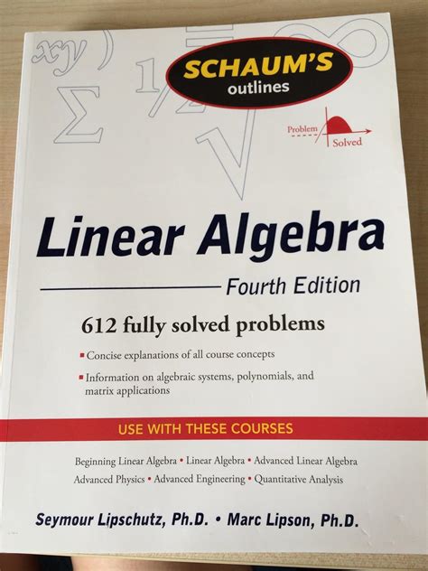 Schaum Series Linear Algebra