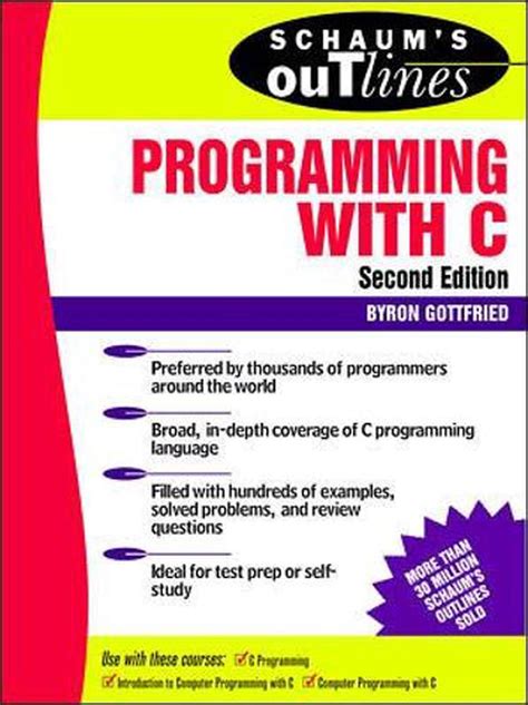 Read Online Schaum Outline Of Programming With C 2Nd Edition 