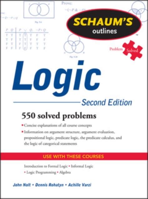 Read Schaum Outline Series Logic Second Edition Answers 