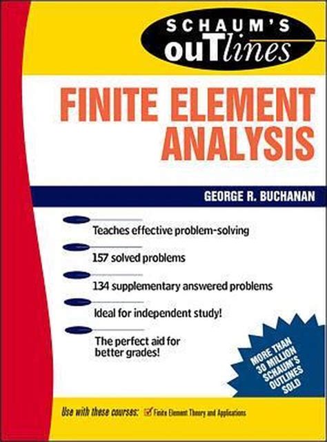 Download Schaum S Outline Of Finite Element Analysis Bobker 