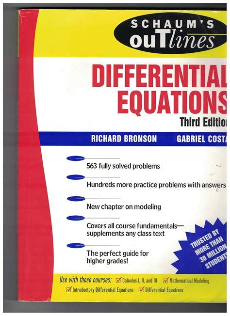 Schaums Outline Integral Equation