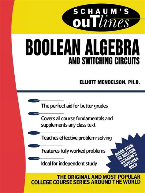Schaums Outline Of Boolean Algebra And Switching Circuits