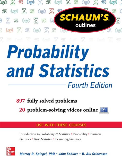 Download Schaums Outline Probability Statistics 4Th 