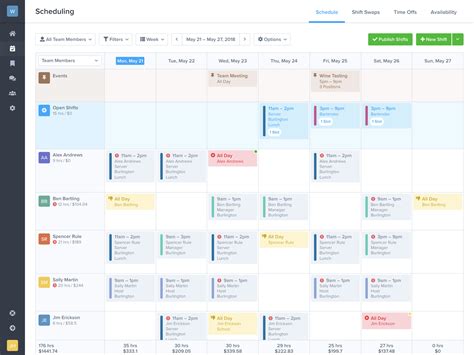 A fully integrated time clock - customer